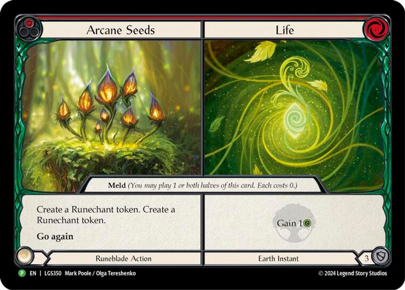 Arcane Seeds // Life - LGS350 - LGS350 - Promo