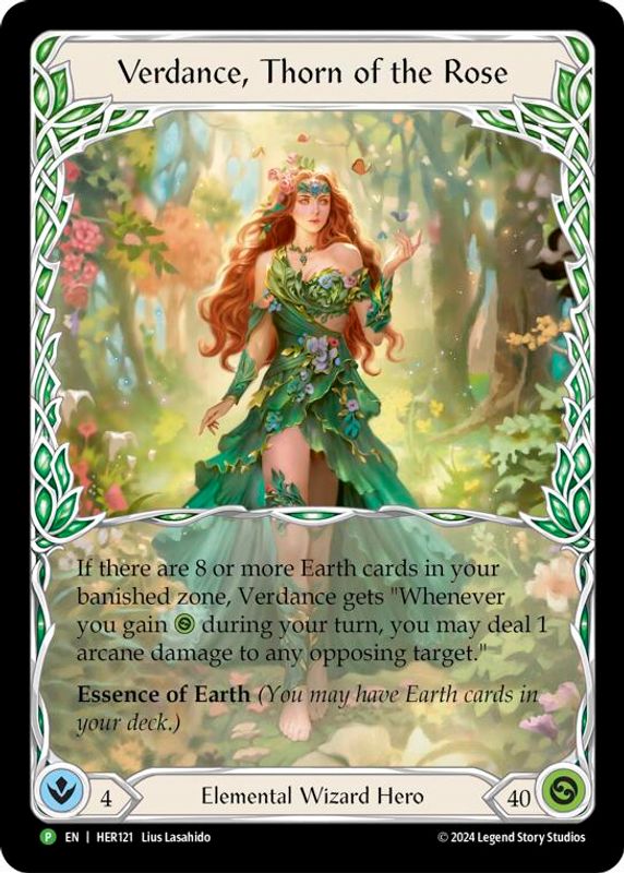 Verdance, Thorn of the Rose - HER121 - HER121 - Promo