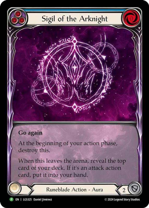 Sigil of the Arknight (Extended Art) - LGS325 - LGS325 - Promo