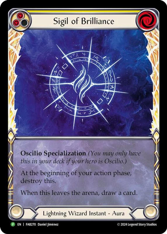 Sigil of Brilliance (Extended Art) - FAB270 - FAB270 - Promo