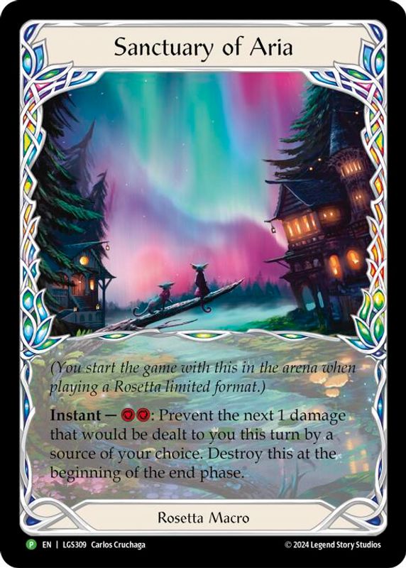 Sanctuary of Aria (Extended Art) - LGS309 - LGS309 - Promo