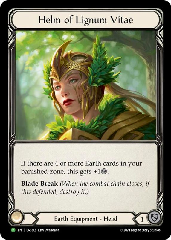 Helm of Lignum Vitae - LGS312 - LGS312 - Promo