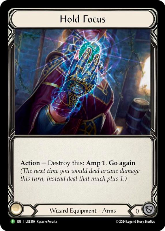 Hold Focus - LGS319 - LGS319 - Promo