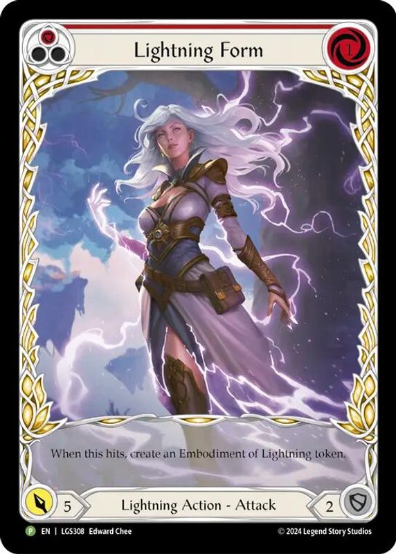 Lightning Form (Red) - LGS308 - LGS308 - Promo