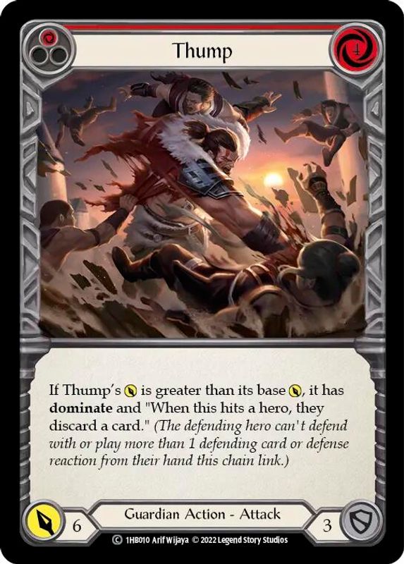 Thump (Red) - 1HB010 - Common