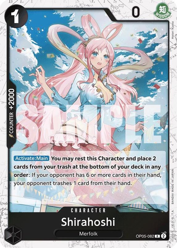 Shirahoshi (OP05-082) (Premium Foil) - OP05-082 - Rare