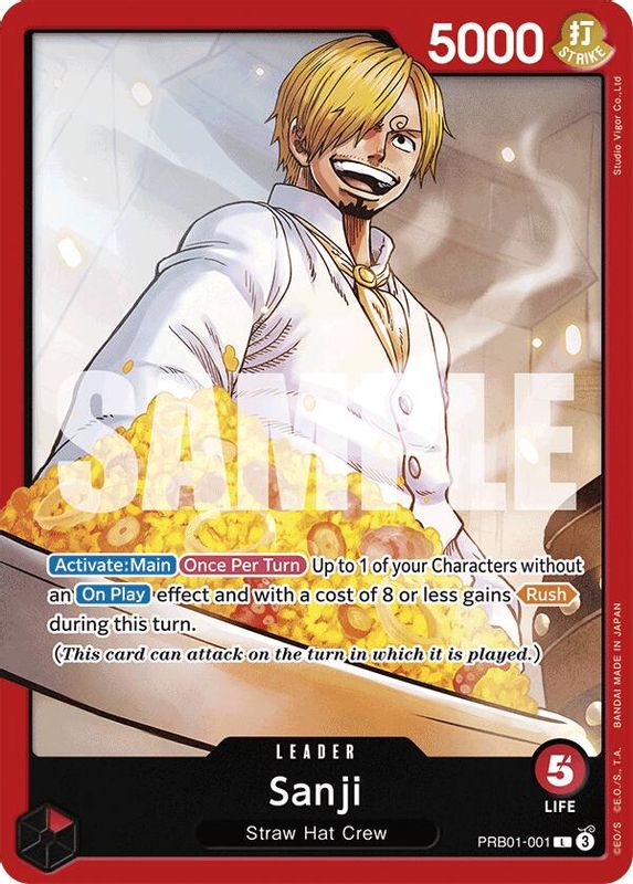 Sanji (PRB01-001) - PRB01-001 - Leader