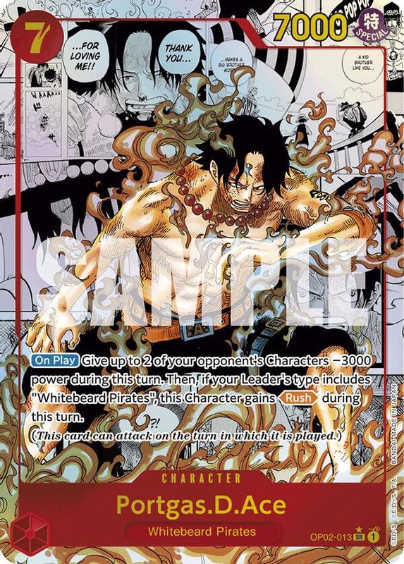 Portgas.D.Ace (Manga) - OP02-013 - Super Rare