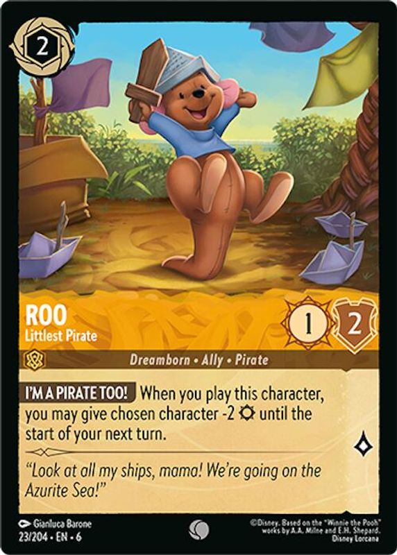 Roo - Littlest Pirate - 23/204 - Common