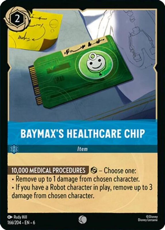 Baymax's Healthcare Chip - 166/204 - Common