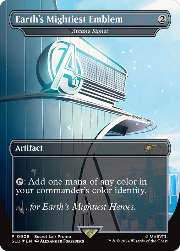 Earth's Mightiest Emblem - Arcane Signet - 908 - Promo