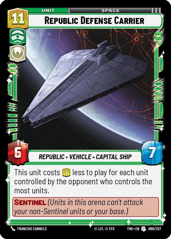 Republic Defense Carrier - 098/257 - Uncommon