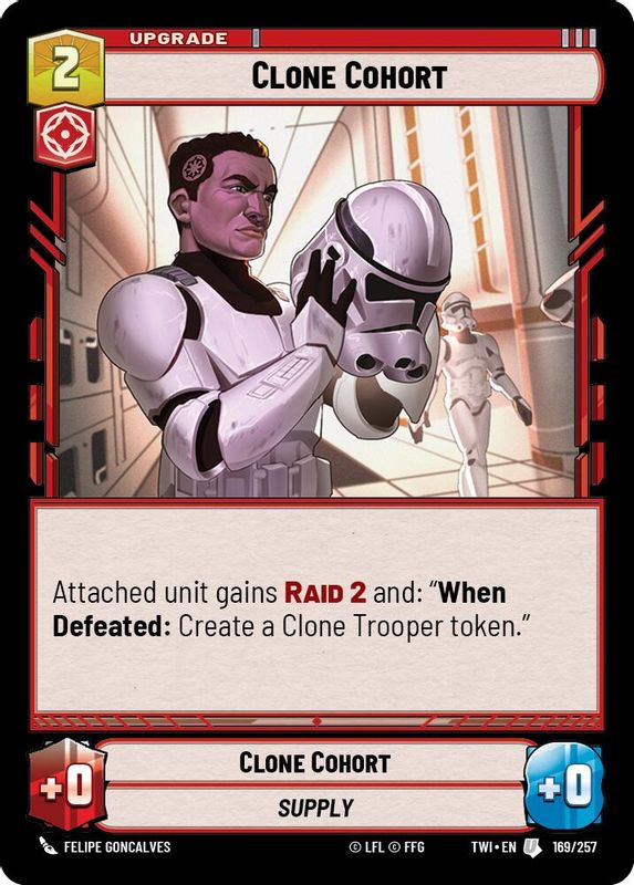 Clone Cohort - 169/257 - Uncommon