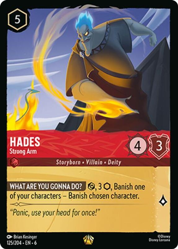 Hades - Strong Arm - 125/204 - Legendary