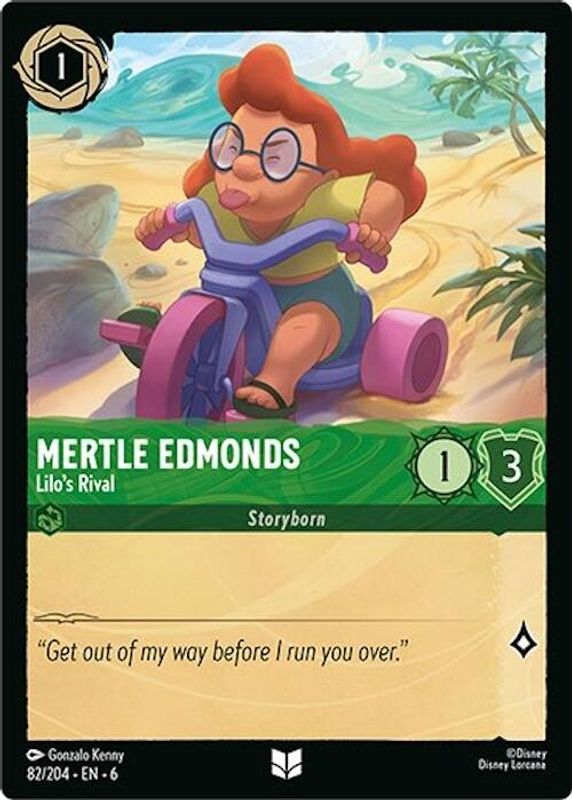 Mertle Edmonds - Lilo's Rival - 82/204 - Uncommon