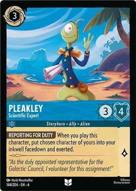 Pleakley - Scientific Expert - 144/204 - Uncommon