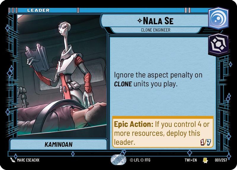 Nala Se - Clone Engineer - 001/257 - Rare