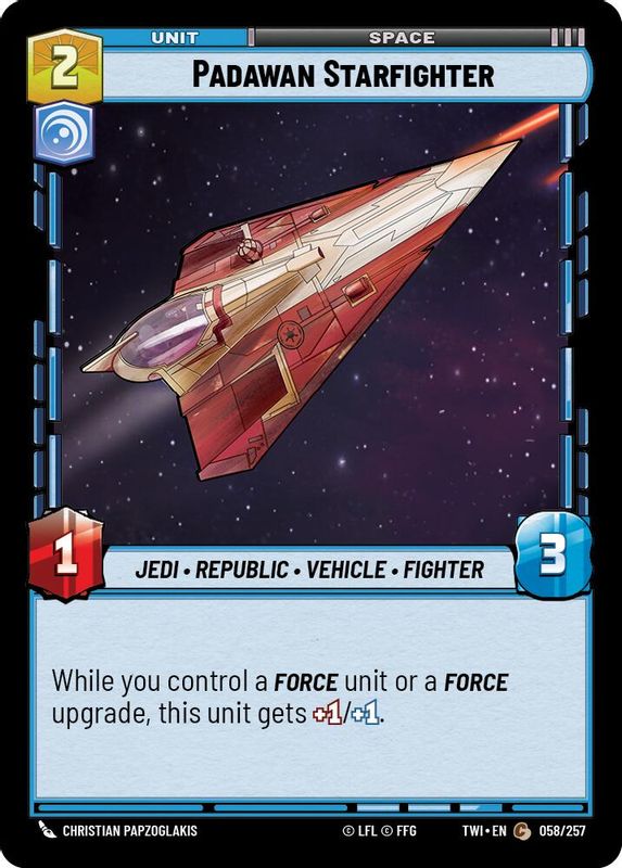 Padawan Starfighter - 058/257 - Common