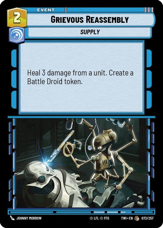 Grievous Reassembly - 073/257 - Common