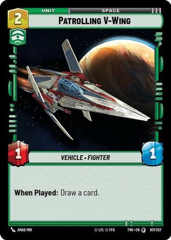 Patrolling V-Wing - 107/257 - Special