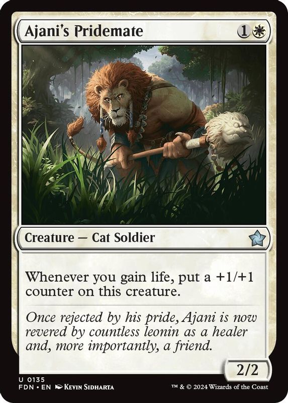 Ajani's Pridemate - 135 - Uncommon