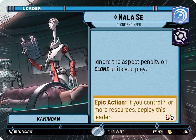 Nala Se - Clone Engineer (Hyperspace) - 276 - Rare