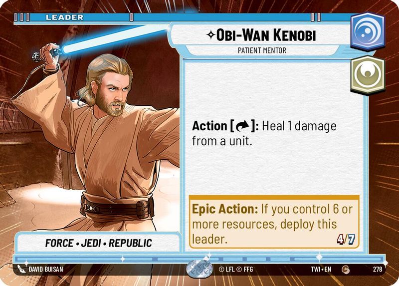 Obi-Wan Kenobi - Patient Mentor (Hyperspace) - 278 - Common