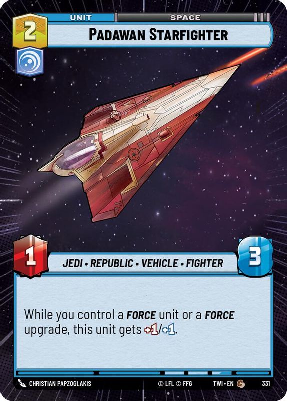 Padawan Starfighter (Hyperspace) - 331 - Common