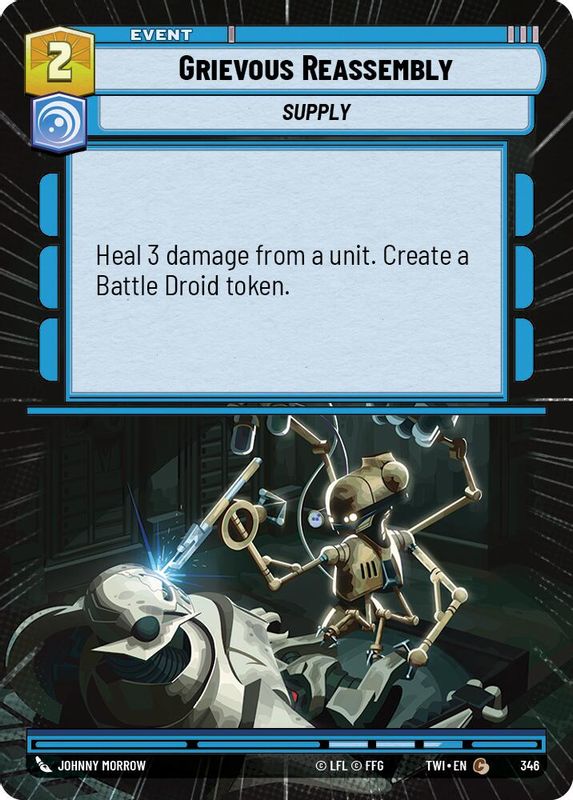 Grievous Reassembly (Hyperspace) - 346 - Common