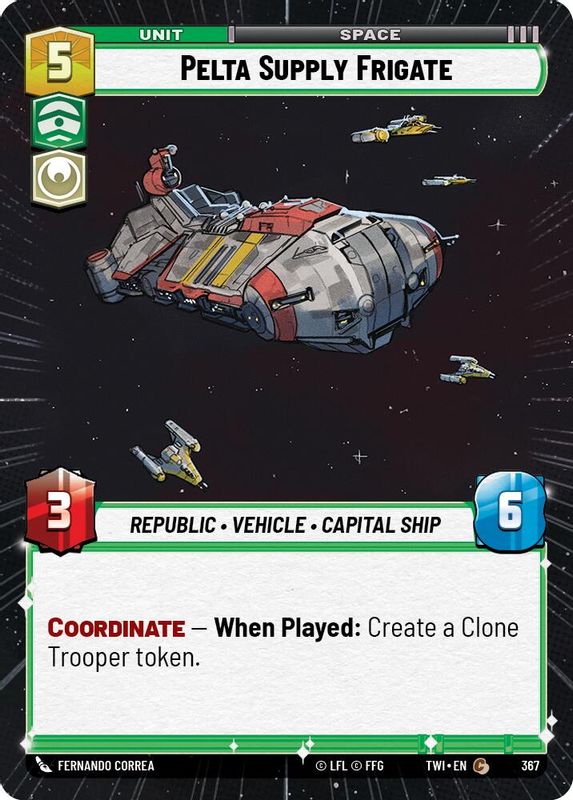 Pelta Supply Frigate (Hyperspace) - 367 - Common