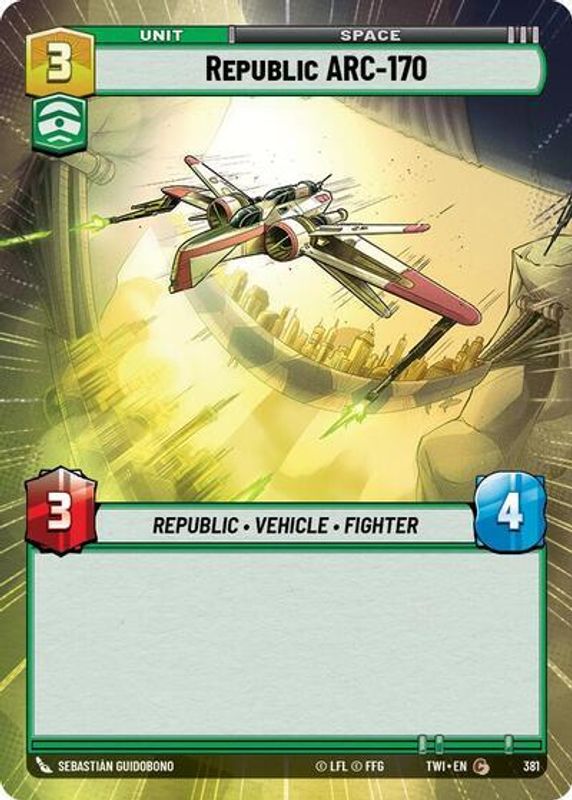 Republic ARC-170 (Hyperspace) - 381 - Common