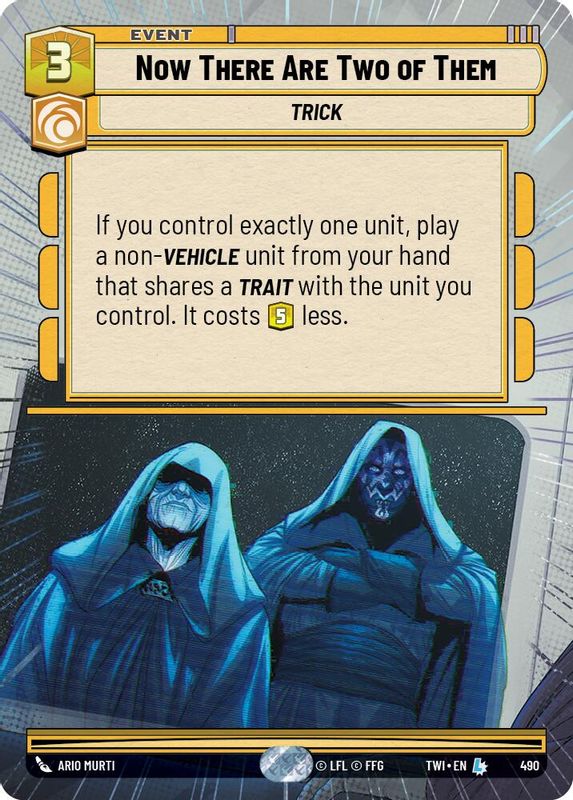 Now There Are Two of Them (Hyperspace) - 490 - Legendary