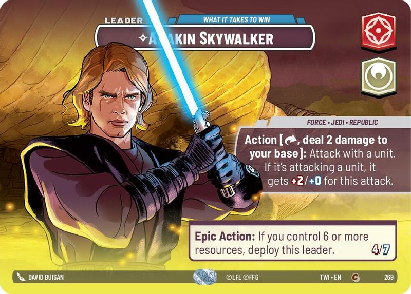 Anakin Skywalker - What it Takes to Win (Showcase) - 269 - Common