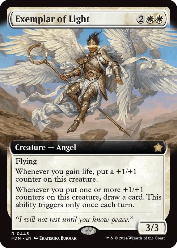 Exemplar of Light (Extended Art) - 445 - Rare