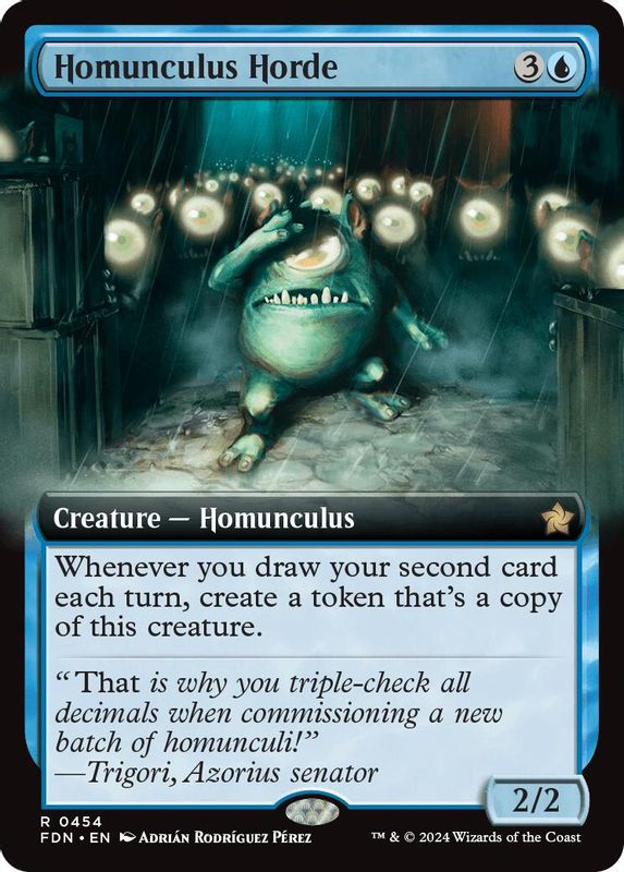 Homunculus Horde (Extended Art) - 454 - Rare