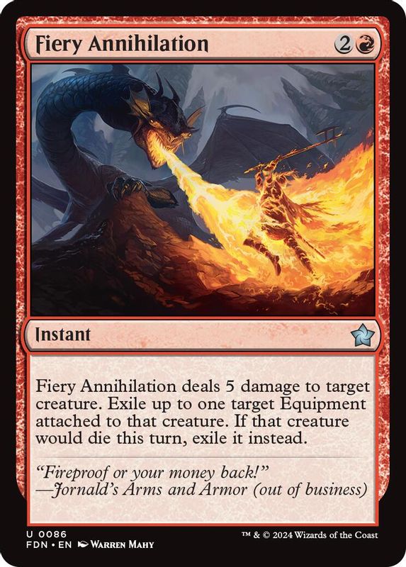 Fiery Annihilation - 86 - Uncommon