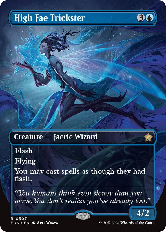 High Fae Trickster (Borderless) - 307 - Rare