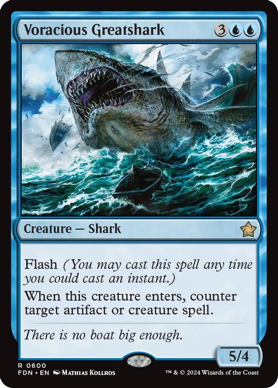 Voracious Greatshark - 600 - Rare