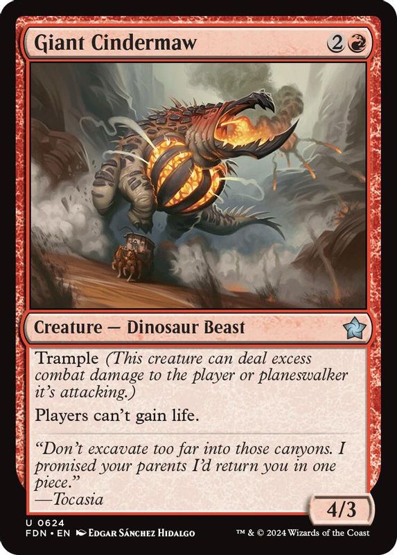 Giant Cindermaw - 624 - Uncommon