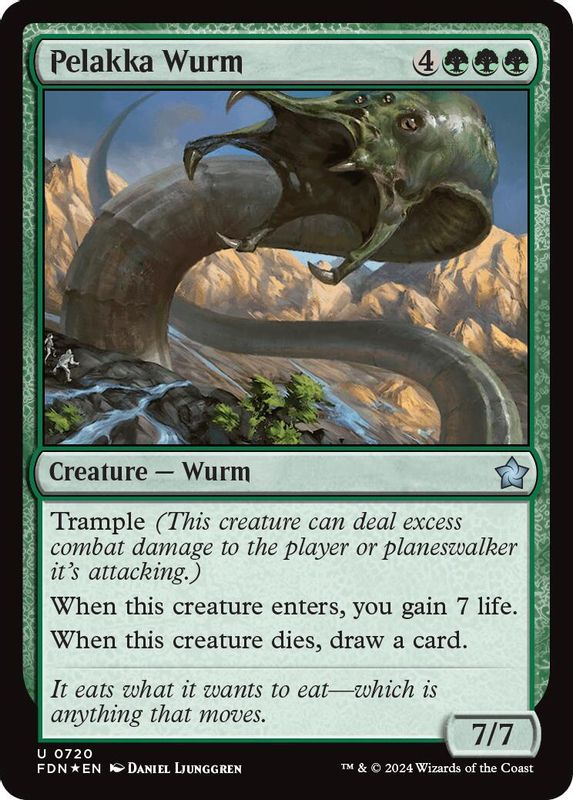 Pelakka Wurm - 720 - Uncommon