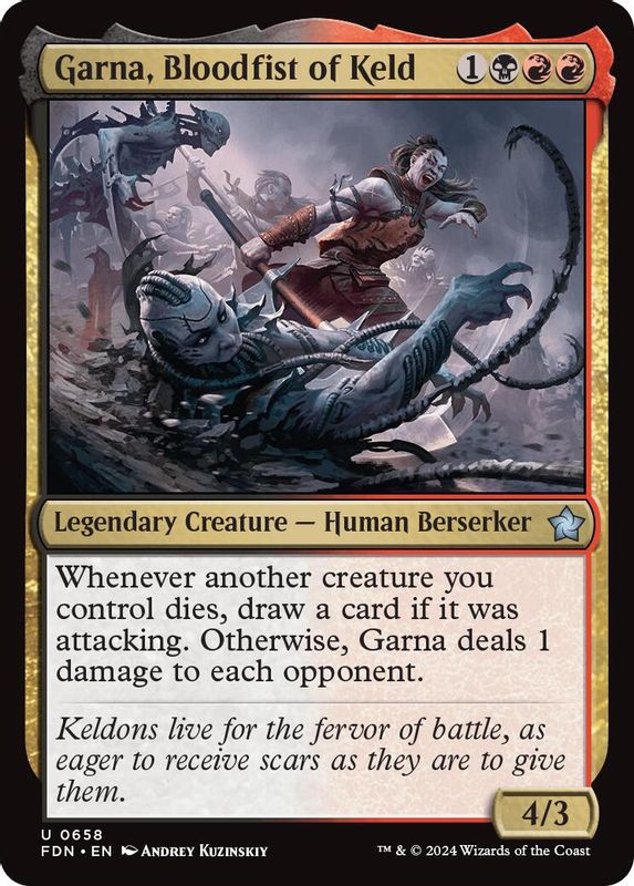 Garna, Bloodfist of Keld - 658 - Uncommon