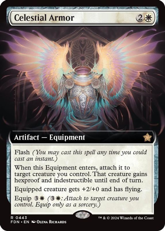 Celestial Armor (Extended Art) - 443 - Rare