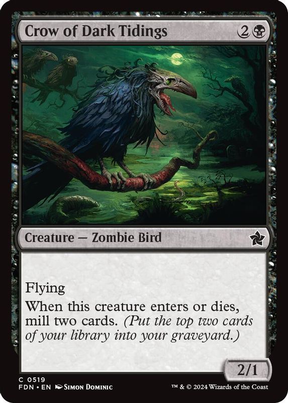 Crow of Dark Tidings - 519 - Common