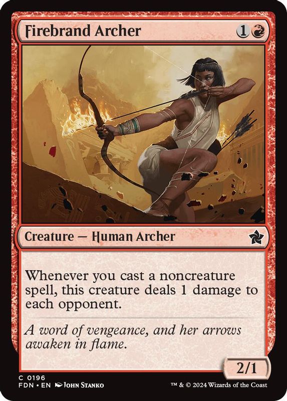 Firebrand Archer - 196 - Common