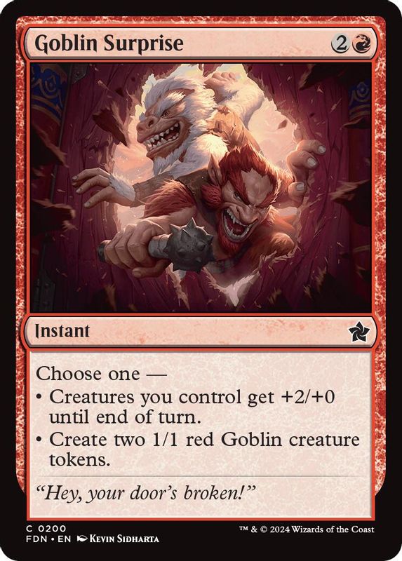 Goblin Surprise - 200 - Uncommon