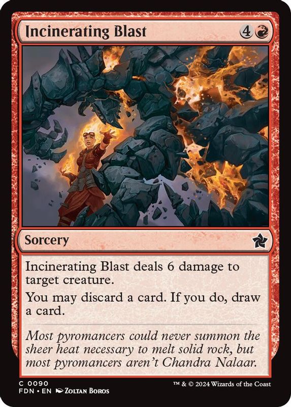 Incinerating Blast - 90 - Common