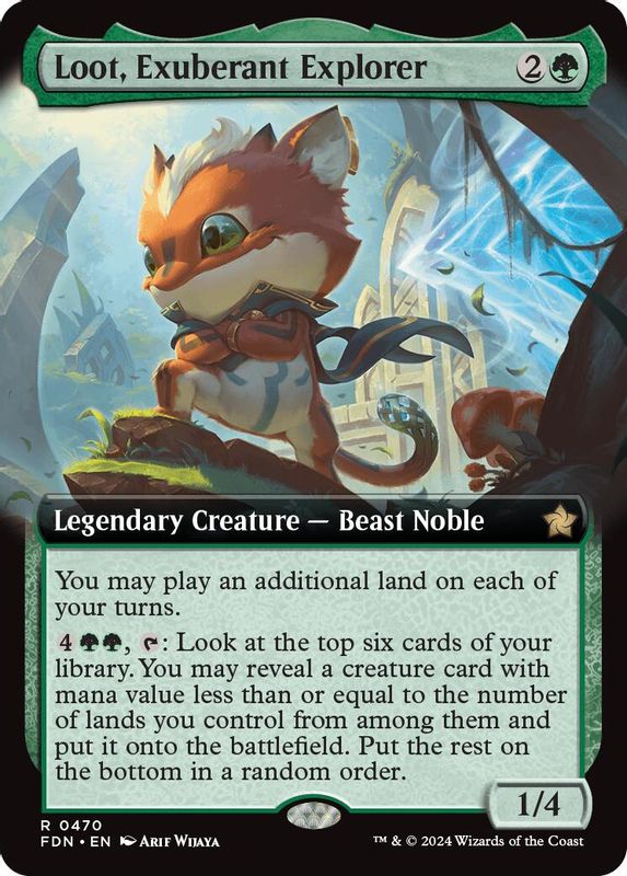 Loot, Exuberant Explorer (Extended Art) - 470 - Rare