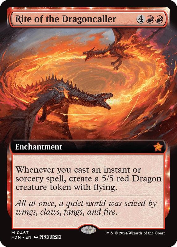 Rite of the Dragoncaller (Extended Art) - 467 - Mythic