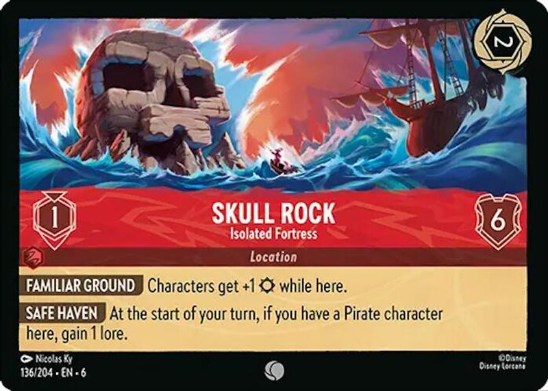 Skull Rock - Isolated Fortress - 136/204 - Common