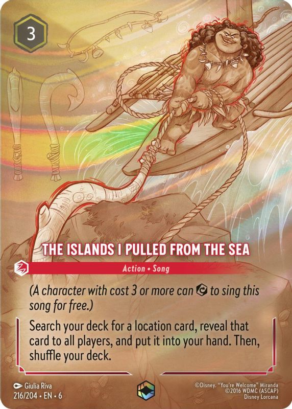 The Islands I Pulled From The Sea (Enchanted) - 216/204 - Enchanted